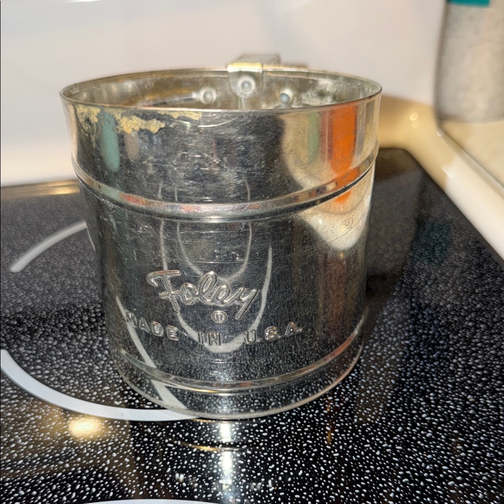Silver Flour Sifter